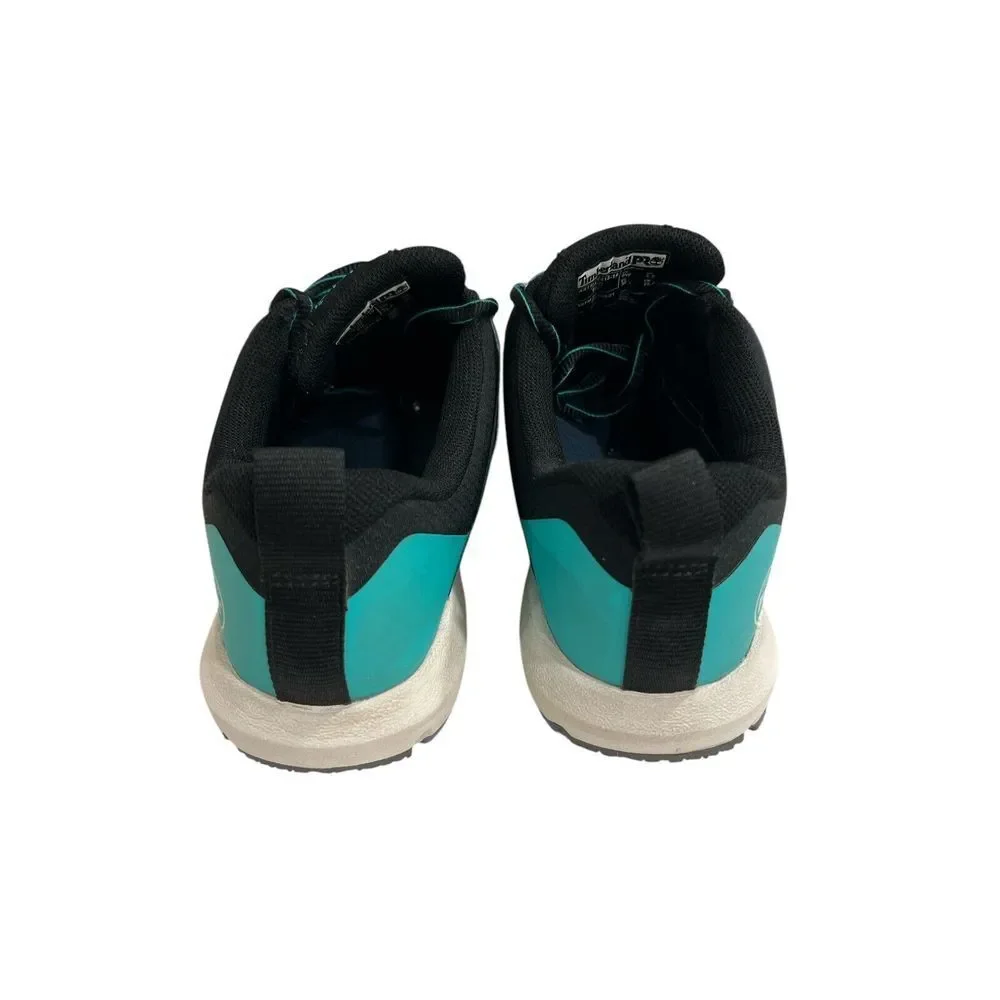 Timberland Pro Radius‎ Composite Safety Toe Black/Aqua Women's Size 8 W